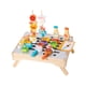 thumbnail image 3 of Juego de barbacoa de madera con comida de juguete, parrilla de juguete para aprendizaje temprano, accesorios de cocina para niños y niñas, regalos de, 3 of 9