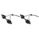 thumbnail image 4 of 2 gafas de protección láser IPL con bloqueo de luz roja, gafas de seguridad para eliminación de pecas LED, color negro, 4 of 5