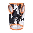 thumbnail image 2 of Halloween Family Pajamas Matching Set Long Sleeve O Neck Tops Ghost Print Pants Sleepwear, 2 of 8