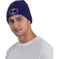 thumbnail image 4 of Gift for LGBT Pride America Flag Beanie Hat Men Women Rainbow LGBTQ Gay Winter Hat Black Lesbian Pansexual Knit Cap, 4 of 8