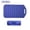 Blue, variant on Cutting Board for Kitchen Prep, Flexible Foldable Silicone Chopping Mat with Non-Slip Heat Resistant Surface, Rollable Food Prep Pad for Fruit Veggies Meat