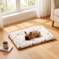 thumbnail image 6 of Thick Warm Pet Sleeping Mat for Dogs and Cats, All Season Polyester Bed Pad, White or Blue, Supportive Cushion for Crates, Sofas, Carriers and Home Comfort, 6 of 6