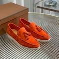 thumbnail image 4 of Willtoo Loafers for Women, Women’s Slip On Loafers, Leather Driving Comfortable Dress Ladies Loafers Casual Office Work Shoes Orange, 4 of 4