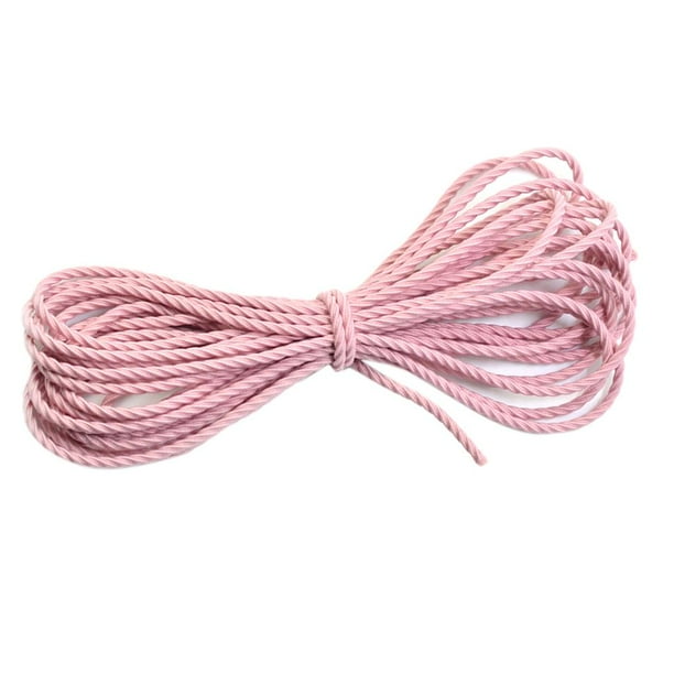 Materiales de bricolaje con soporte para cola de caballo 2.8mm Elastic Hairband Ponytail Holder DIY Lazos Para El Cabello Material 50m Magideal Materiales de bricolaje con soporte para cola de caballo