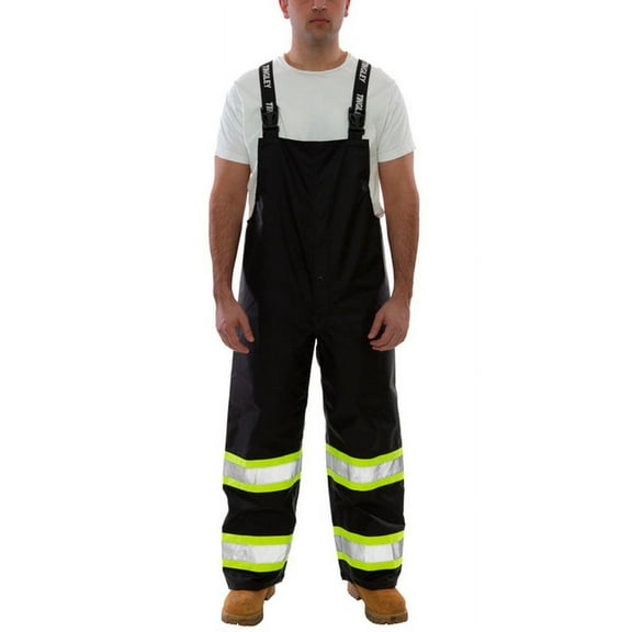 Tingley TwoTone Blk Overalls Type O Waterprf, S O24123C