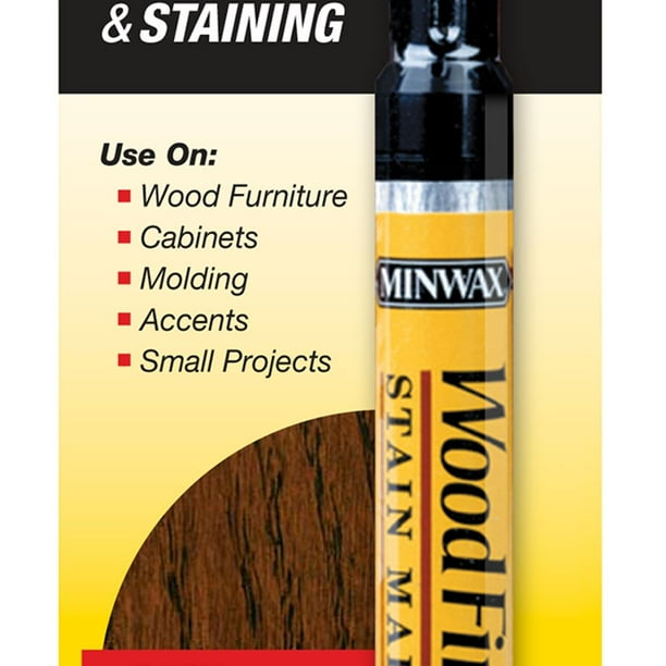 Minwax Wood Finish Stain Marker Dark Walnut 6Pk, .33 oz.