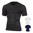 thumbnail image 1 of Camisetas Slim Fit Faja Playera Reductora Moldeadora Hombre, 1 of 7
