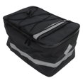thumbnail image 1 of Bike Rack Bag, Waterproof Reflective Large Capacity Bike Back Rack Carrier Rear Bike Bag with Rainproof Cover for Outdoor Cycling, 1 of 7