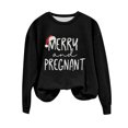 thumbnail image 4 of EGNMCR Chandail en Molleton de Noël Col Rond Imprimé Ample Manches Longues Sans Capuche, 4 of 4