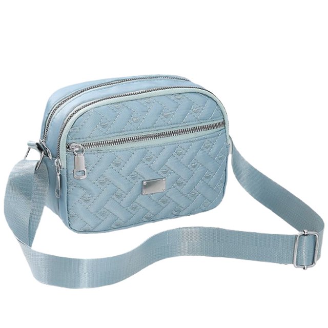 Bolso de mujer, bolso bandolera, bolso de hombro, bolso cuadrado bordado, bolso deportivo informal, sencillo, moderno y ligero