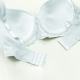 thumbnail image 7 of VISALY Bras for Women, High Support Adjustable Strap Full Coverage Up Bras Comfortable No Underwire S, Wireless Bra, Sports Bras for Women Large Bust (White, 85C), 7 of 7