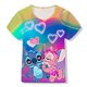 thumbnail image 1 of Ropa de punto para niños, camiseta de Disney, camiseta de dibujos animados para niños Kawai, animación de moda, nueva camiseta de manga corta para niños y niñas 100 Gao Jinjia LED, 1 of 2