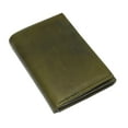 thumbnail image 2 of CAZORO Real Cowhide Leather Wallets for Men RFID Blocking Extra Capacity Classic Trifold Wallet with ID & Card Slots Green, 2 of 8