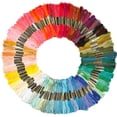 thumbnail image 5 of 100 Colors Embroidery Floss Multi-colors for Bracelets Embroidery Crafts Set,Cross Floss Cross Stitch Thread Embroidery,Crafts Leisure Threads Sewing Threads Crochet For Children Adults And Beginners, 5 of 8