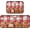Gingerbread Buffalo, variant on Indoor Doormat Absorbent Bath Rugs Entrance Non Slip Front Door Mat Farm Apples Leaf Floral Branch Kitchen Carpets Vintage Farmhouse Wooden Grain Floor Mats for Bathroom Bedroom Room Decor 18x30in