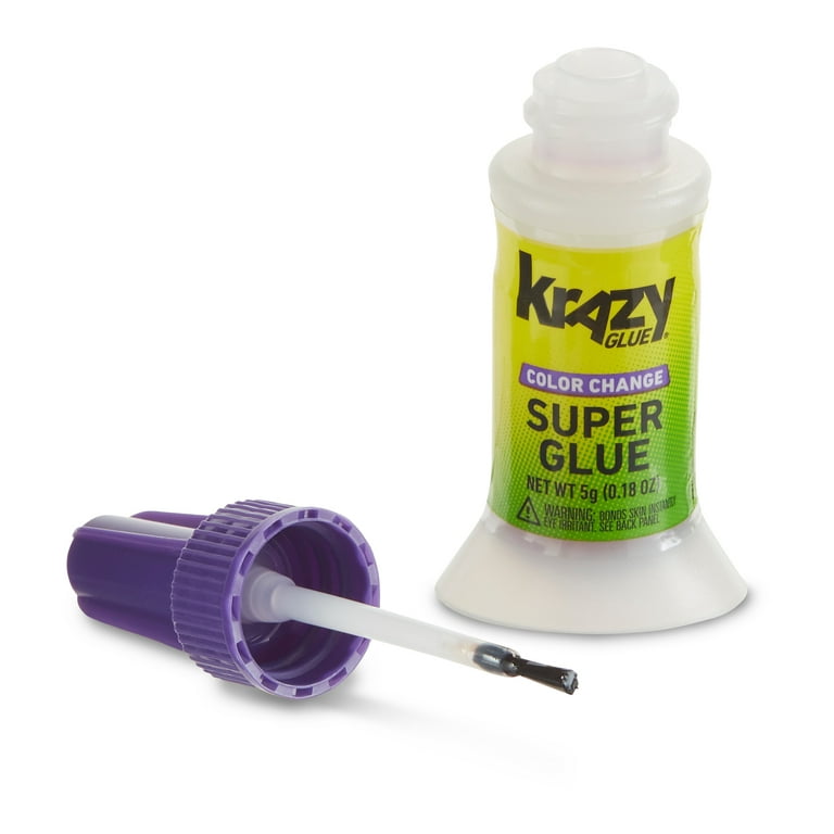 Krazy Glue KG98848R Instant Crazy Glue Color Change Brush 0.18-Ounce by Elmer's Products