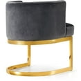 thumbnail image 5 of Meridian Furniture Gianna Grey Velvet Dining Chair, 5 of 5