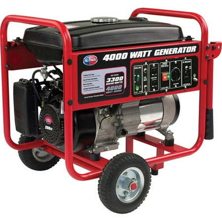 All Power 4000 Watt Generator APGG4000, 4000W Gas Portable Generator for Home Use Power Backup, RV Standby, Hurricane Damage Restoration Power Backup, EPA (Best Standby Generators Natural Gas)