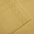 thumbnail image 2 of Home Sweet Home Extra Soft Deep Pocket Embroidery Luxury 4-Piece Bed Sheet Set (Queen, Gold), 2 of 4