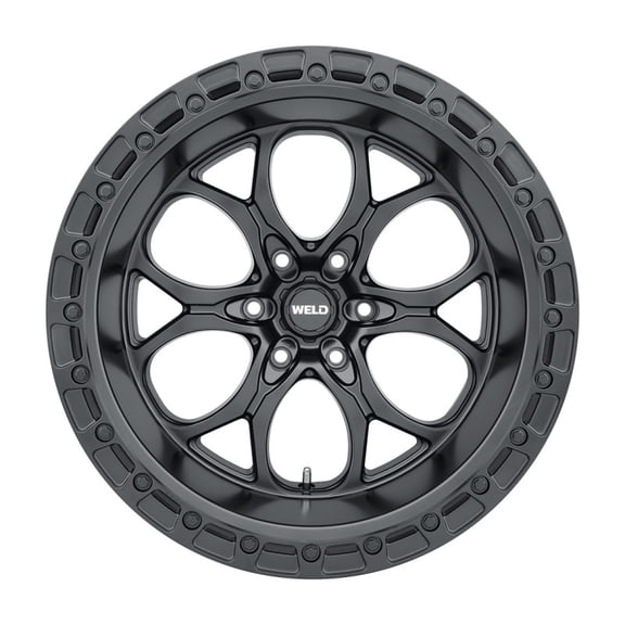 20x10 WELD Off-Road W108 Ledge Six Satin Black Wheel 6x135 (-18mm)