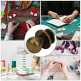thumbnail image 4 of 20Pcs Rond Tête Cuivre Stud, 10 X 8mm Rond Tête Cuivre Studs Métal Punk Pointes Bricolage Rivets en Cuivre Tête Ronde Mamelon Chaussures de Sac à Ongles pour Cuir 10 X 8mm, 4 of 8