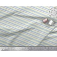 thumbnail image 3 of Soimoi Polyester Crepe Fabric Horizontal Stripe Print Sewing Fabric Yard 42 Inch Wide, 3 of 3