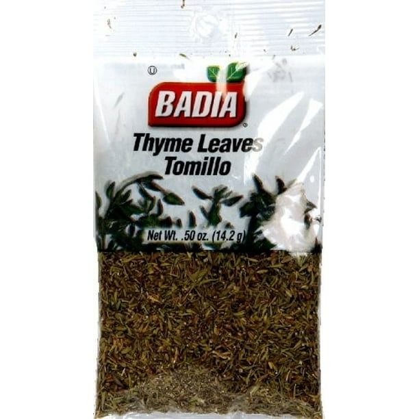 Badia Thyme Leaves, Bottle - Walmart.com