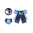 thumbnail image 3 of INSPIRE CHIC Women's Bowknot Ribbon Bow Brooch Elegant Blue Pin Bow Tie for Wedding Ceremony Light Blue, 3 of 4