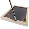 thumbnail image 4 of Colgadores de cuadros con dientes de sierra, 100 piezas, gancho para colgar cuadros pequeños, colgadores de cuadros negros con tornillos, soluciones para colgar cuadros, accesorios para colgar cuadros, 4 of 5