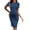 Dark Blue, variant on EKOUAER Maternity Dresses Summer Maternity Dress for Baby Shower Casual Maternity Bodycon Dress