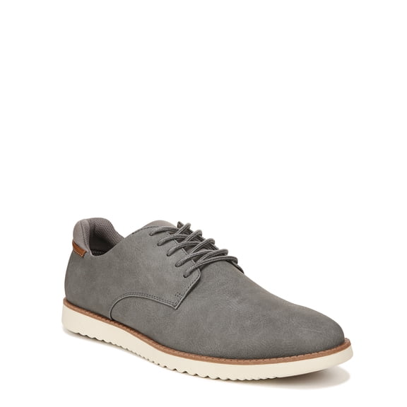 Dr. Scholl's Mens Sync Lace Up Oxford Dark Grey Smooth 12 W