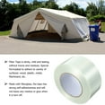 thumbnail image 6 of 1 Roll of Awning Repair Tape Fiberglass Grid Tape for Canvas Tent Tarp, 6 of 8