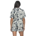thumbnail image 4 of Calista Pajama Shorts Set (Indigo Folk, Small), 4 of 4