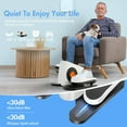 thumbnail image 4 of RICAN Under Desk Elliptical, Leg Exerciser for Seniors Fuly Assembled, Quiet & Portable Electric Seated Pedal Exerciser Adjustable Speeds, White, 4 of 13