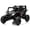 black, variant on Kids Electric Ride-On UTV Truck, 12V 4WD/2WD Vehicle with 2.4GHz Parent Remote Control, 4 x 45W Motors, EVA Tires, Spring Suspension, LED Lights, Music and Safety Belt