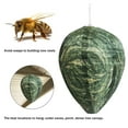 thumbnail image 6 of 4 Pieces Waterproof Wasp Nest Decoys Hanging Hornet Deterrents Cloth Wasp Nest Non-Toxic Bee Decoy Deterrent for Home and Garden Outdoors, 6 of 9