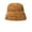 Gold, variant on Women Fisherman Hat Plaid Printed Faux Bucket Hat Warm Windproof Baggy Stretch Winter Soft Caps Wrap Fisherman Hat Beige