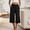 Black#03, variant on Wide Leg Capris Pants for Women Summer Elastic Waist Lounge Capri Pajama Pants Casual Solid Loose Fits Lightweight Comfy Cropped Pjs Pants