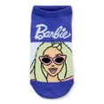thumbnail image 4 of Barbie Girls No-Show Socks, 6-Pack, Sizes S-L, 4 of 10