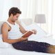 thumbnail image 5 of Fotbe Gold Black Glitter Pantalones de Pijama para Hombre, Pantalones de Dormir, Pantalones de Casa con Cintura Ajustable y Bolsillos-Medium, 5 of 6