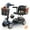Gray, variant on Ecomobi 15-45 Miles 4 Wheels Mobility Scooter for Adults&Seniors, 350W Electric Powered Wheelchair Device with Extended Battery, Dual Baskets, Rotating Seat, Compact Duty Mobile for Elderly