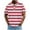 Hot Pink, variant on Tops for Men Plus Size Short Sleeved Lapel Button Stripe Casual Solid Color Hook Buckle T-shirt Green XXXXL