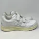 thumbnail image 1 of New Balance 577 DSL-2 Shoes Mens 9.5 White Leather 2 Strap Walking Sneakers, 1 of 6