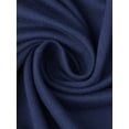 thumbnail image 5 of INSPIRE CHIC Women's Pajama Sets Short Sleeves Comfy Highly Elastic Button Up Tops and Shorts 2 Pcs Laarge Blue, 5 of 6