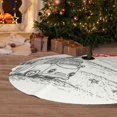 thumbnail image 6 of Yiaed Summer Vacation Scene With Camping Van Print Christmas Tree Skirt , Tree SkirtsTree Mat for Christmas Winter Holiday Indoor Decorations-48", 6 of 7