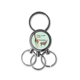 thumbnail image 1 of Jirafa Llavero de metal de acero inoxidable Llavero Anillo de cadena Llavero, 1 of 3