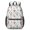 Pioneer Flower Floral Print Pattern-1, variant on Pioneer Flower Floral Print Pattern 17" School Backpacks for Teens,Waterproof Oxford Fabric,S-Shape Padded Straps for School,Travel,Hiking,Camping