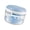 Blue, variant on POYOGA Denture Care Container Separated Compartments Sturdy ABS Travel Accessory