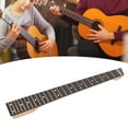 thumbnail image 4 of Mástil de guitarra con diapasón puntos con incrustaciones laterales mate Diseño de detalles finos Mástil de guitarra de arce y palisandro Fácil de instalar 25 trastes para Amonsee Otros, 4 of 8