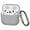Gray, variant on Vena For AirPods 4 Case Cover Silicone, Apple AirPods Case 4 Compatible with AirPods 4th Generation Case, Supports Wireless Charging, Yellow